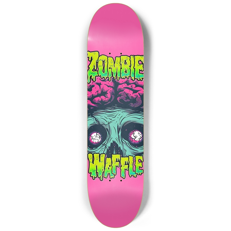 Zombie Waffle Logo II Skateboard Deck