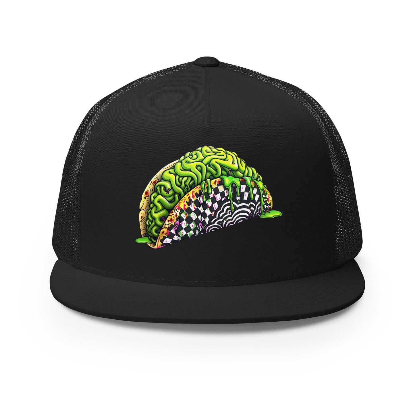 Zombie Brain Taco Trucker Hat