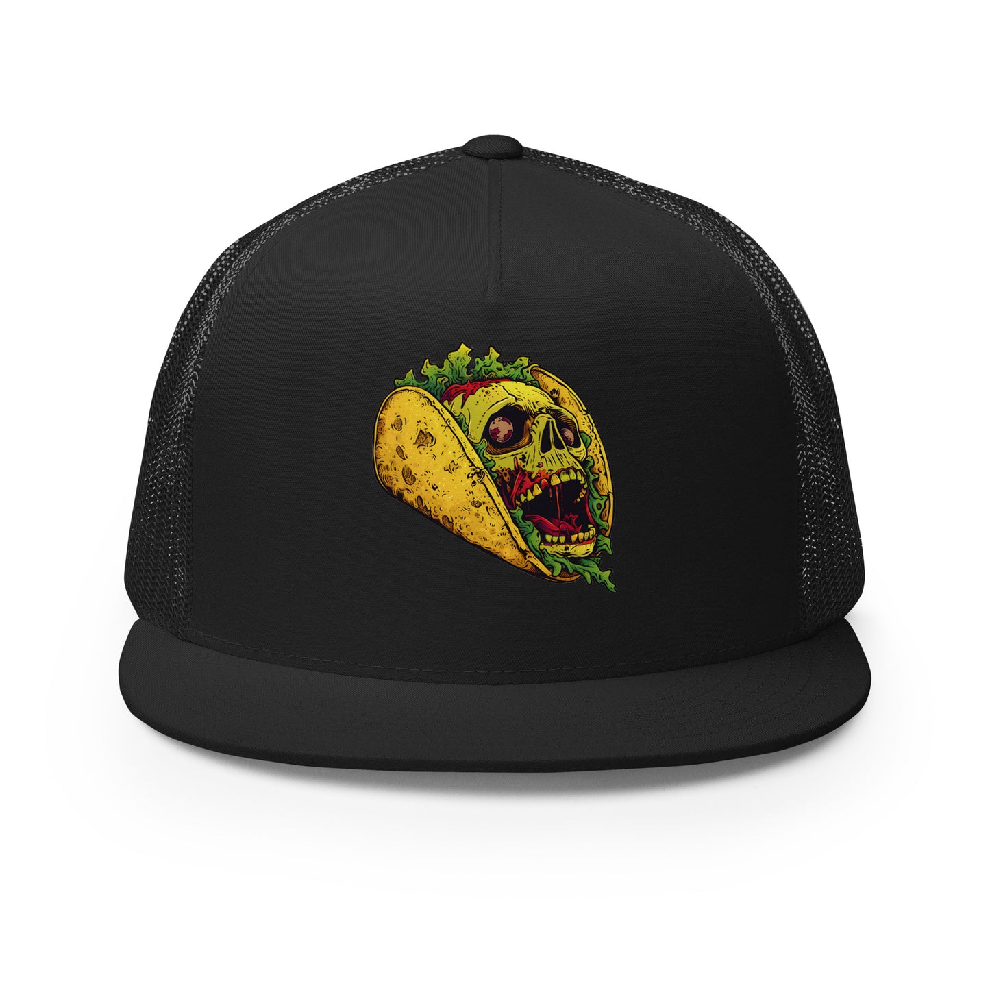 Screaming Zombie Taco Trucker Hat