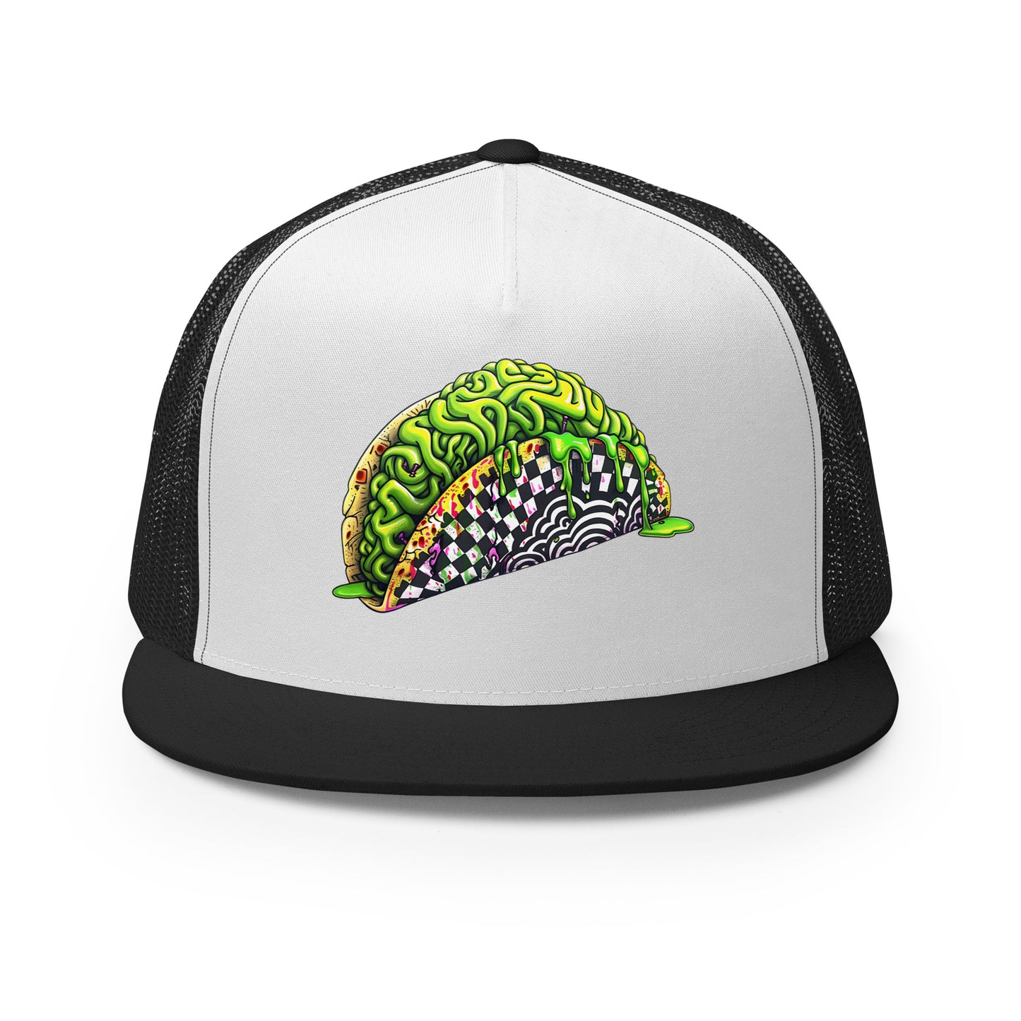 Zombie Brain Taco Trucker Hat