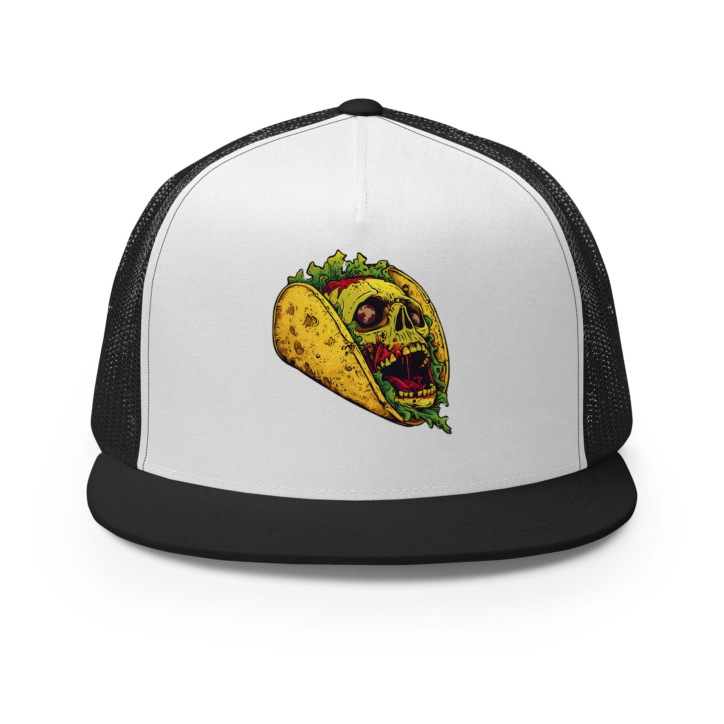 Screaming Zombie Taco Trucker Hat