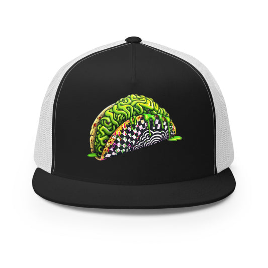 Zombie Brain Taco Trucker Hat