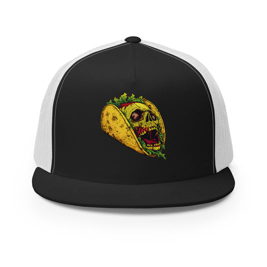 Screaming Zombie Taco Trucker Hat