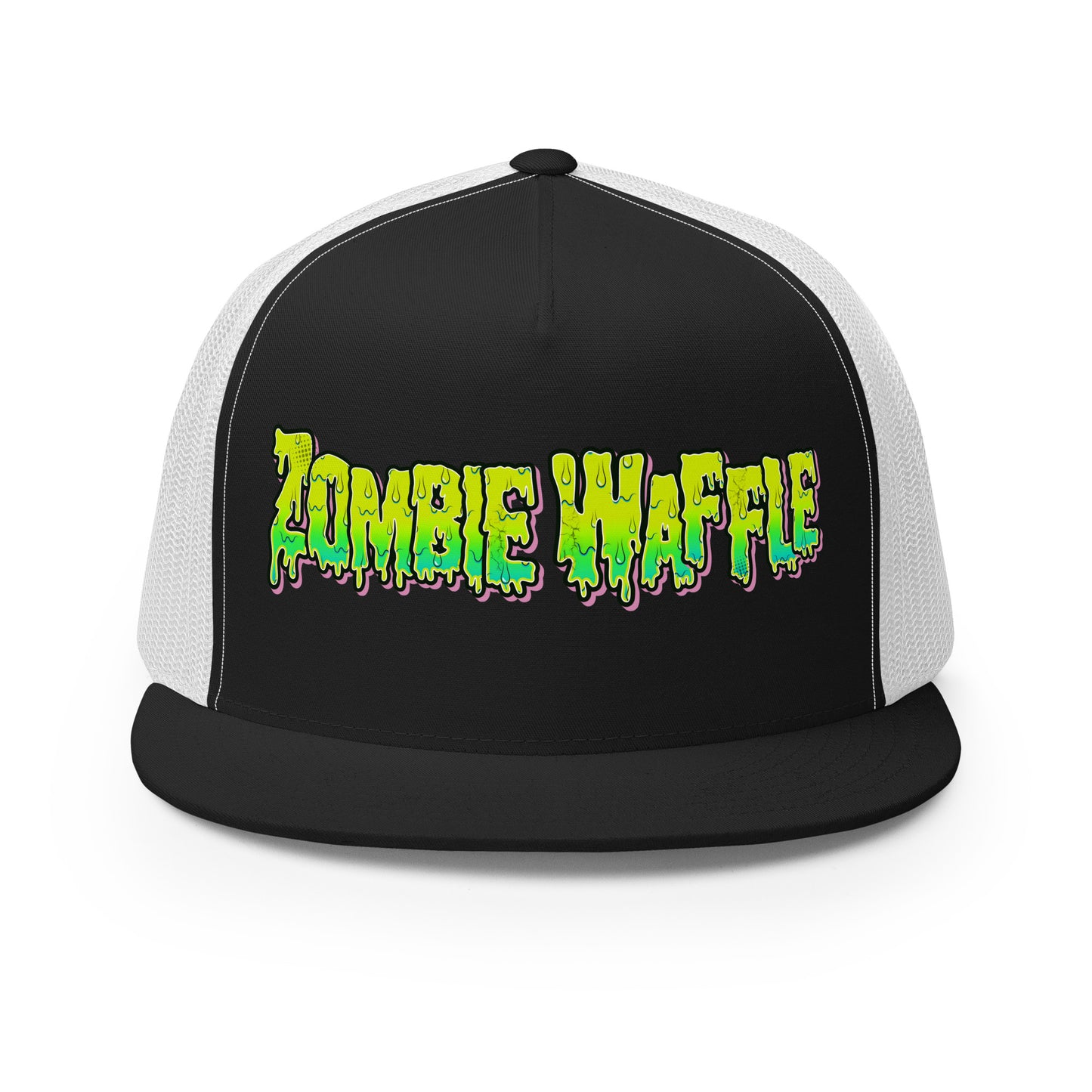 Zombie Waffle Logo Trucker Hat