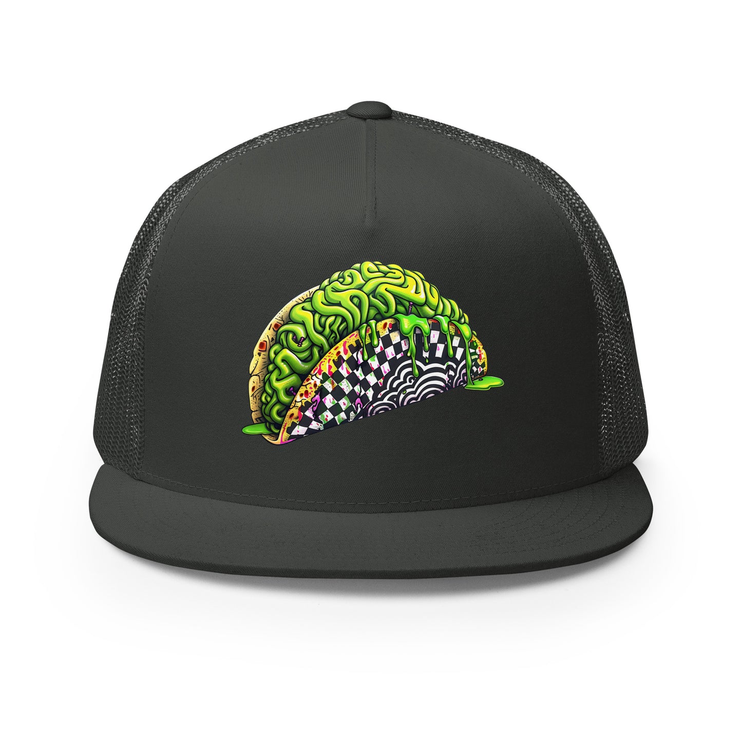 Zombie Brain Taco Trucker Hat