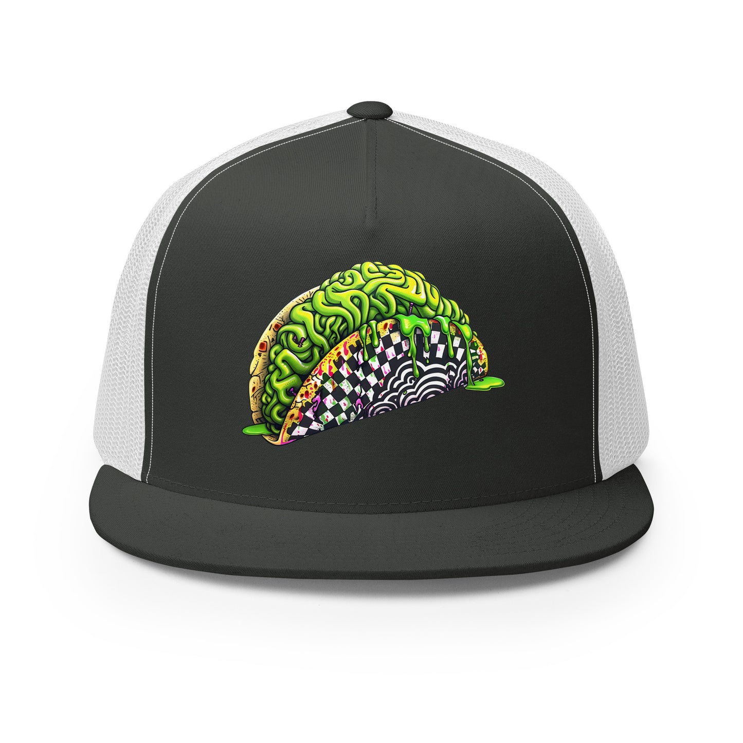 Zombie Brain Taco Trucker Hat