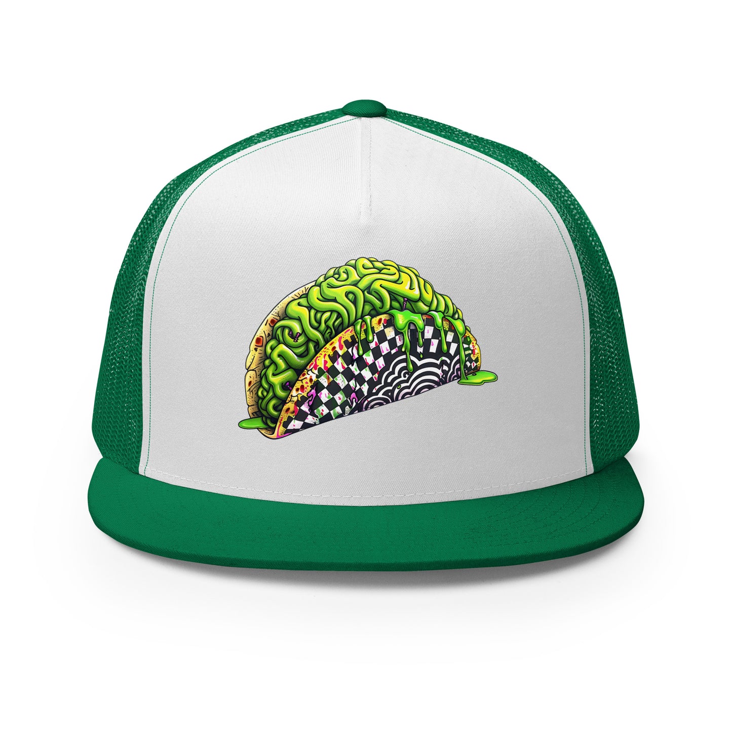 Zombie Brain Taco Trucker Hat