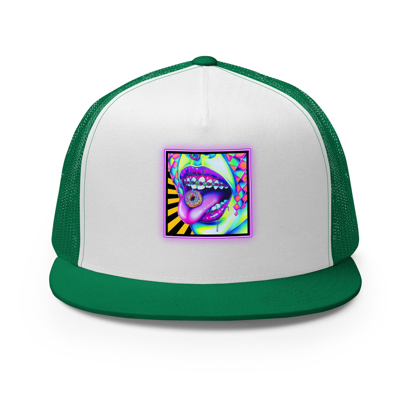 Donuts N Braces Trucker Hat