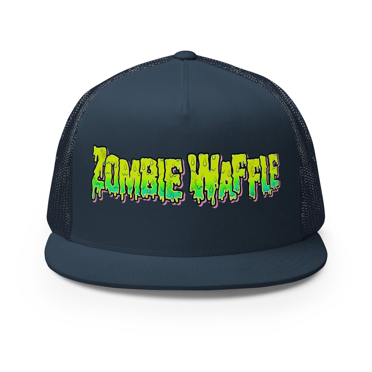 Zombie Waffle Logo Trucker Hat