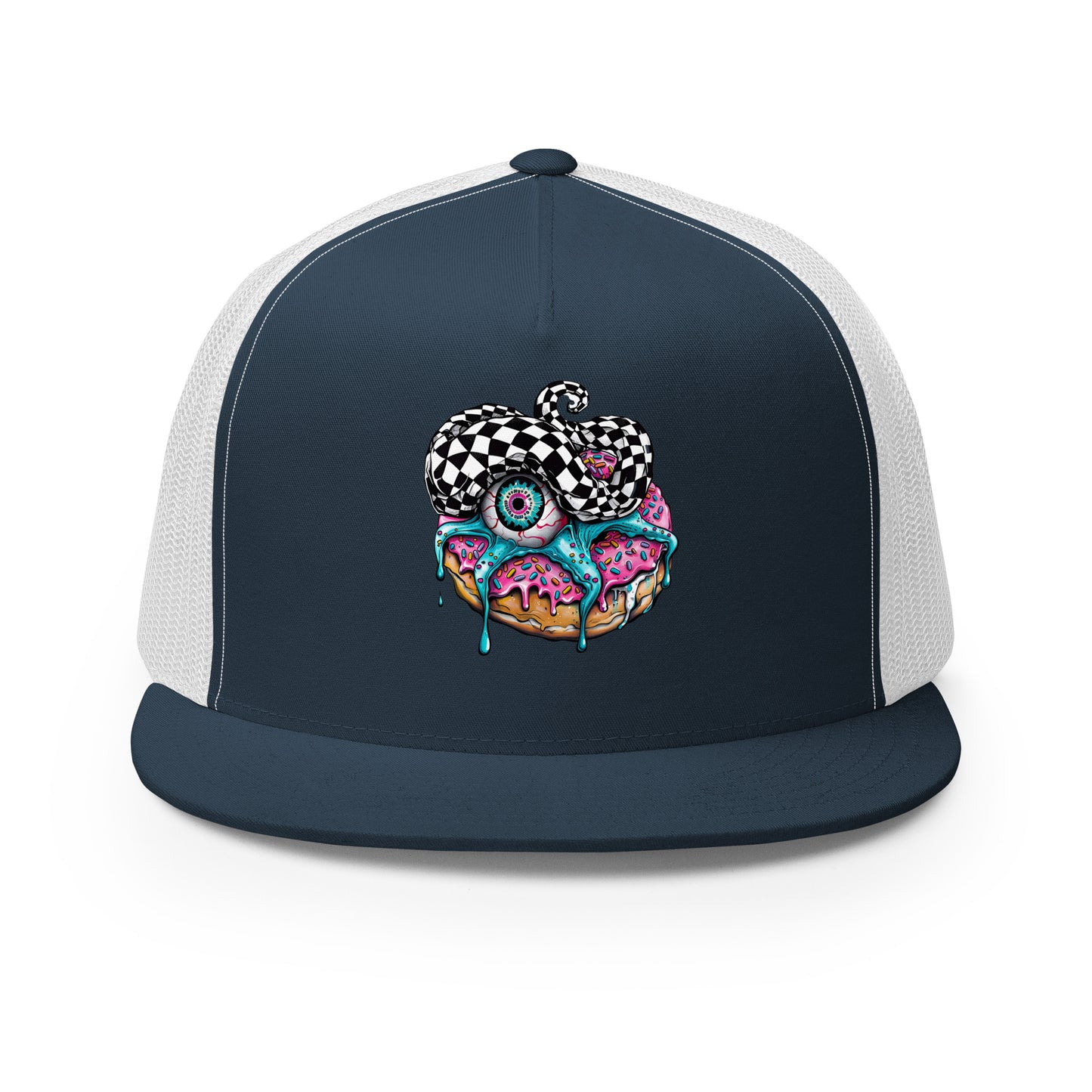 Zombie Donut Trucker Hat