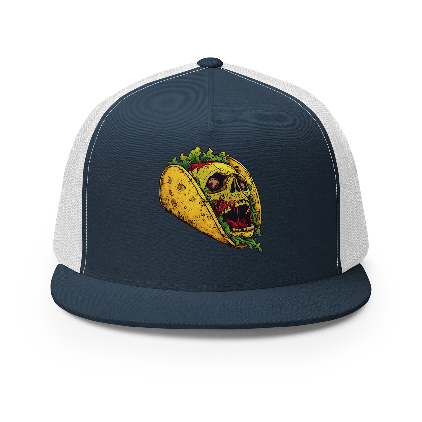 Screaming Zombie Taco Trucker Hat