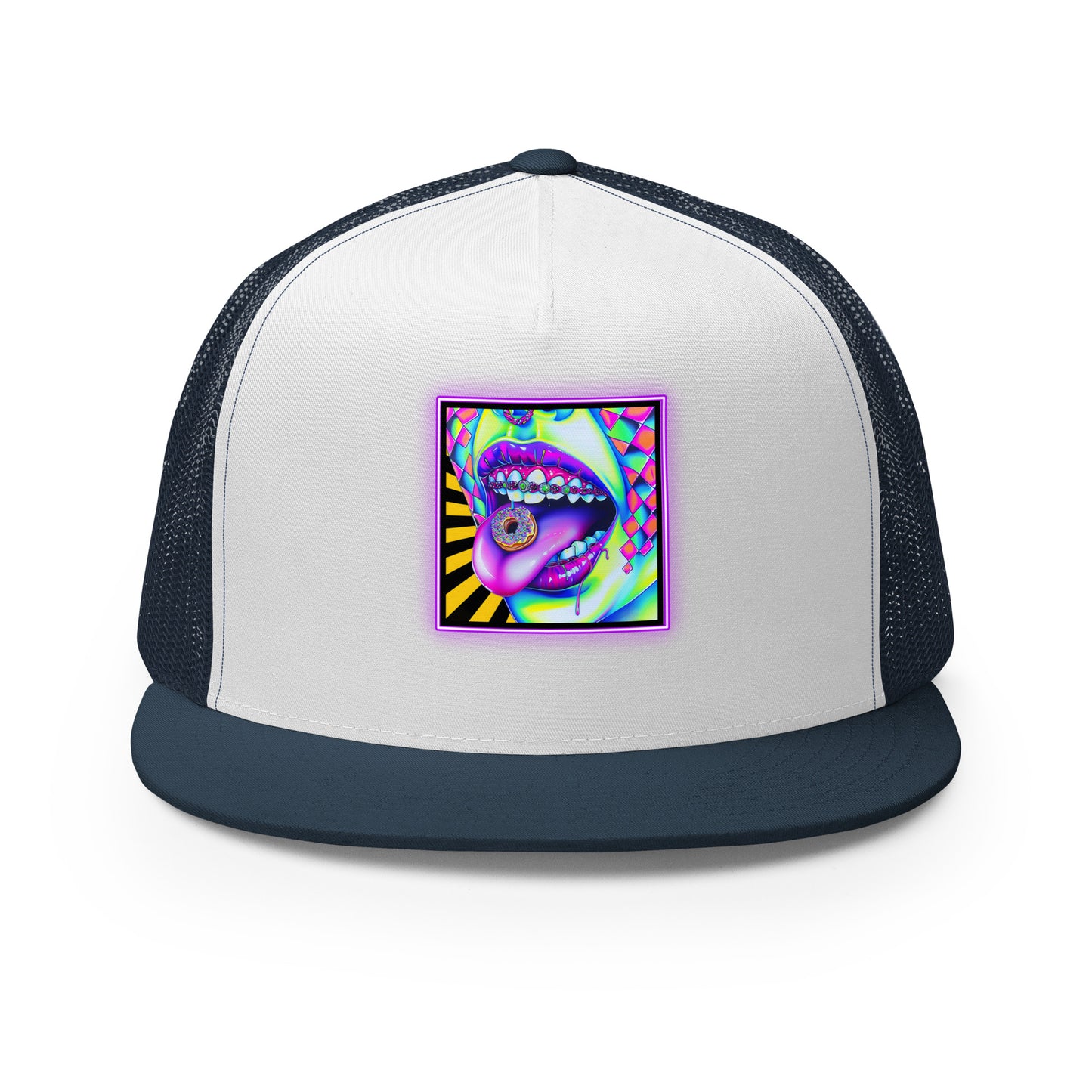 Donuts N Braces Trucker Hat