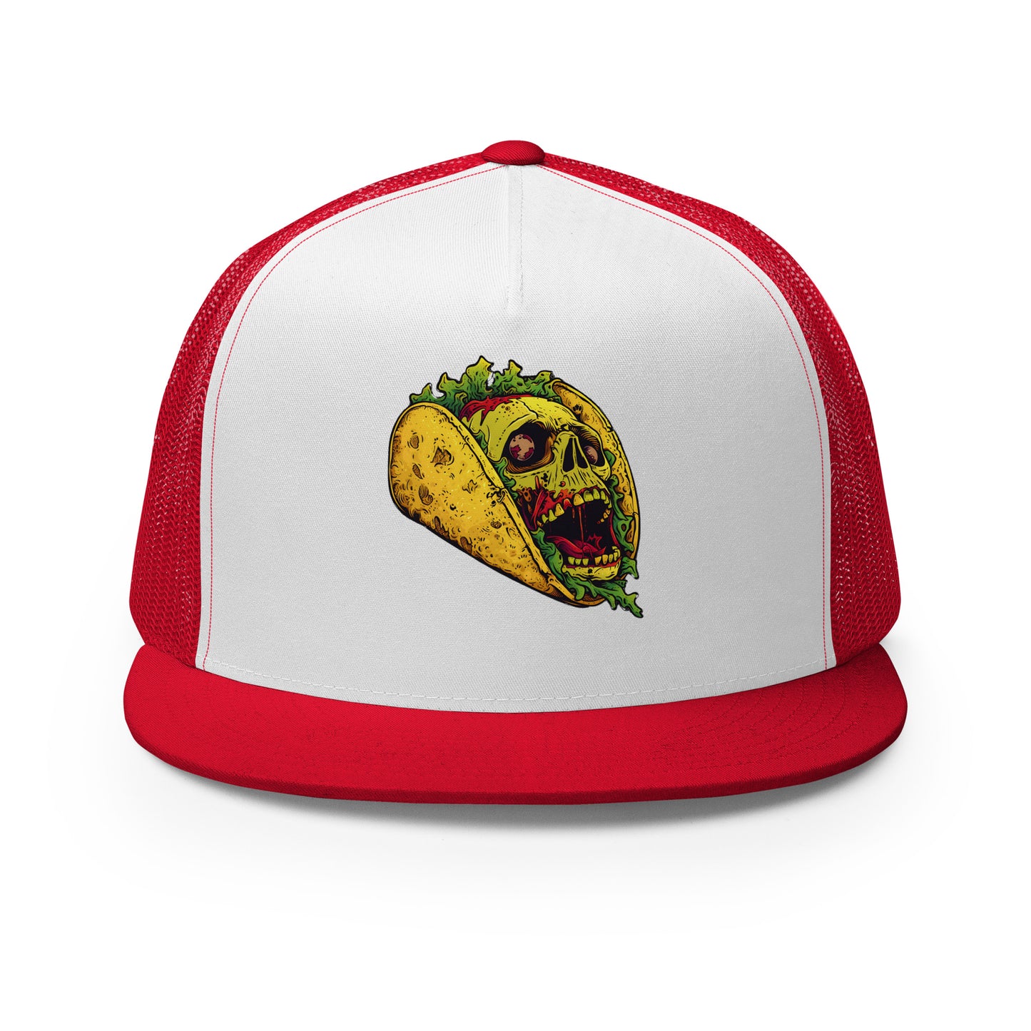 Screaming Zombie Taco Trucker Hat