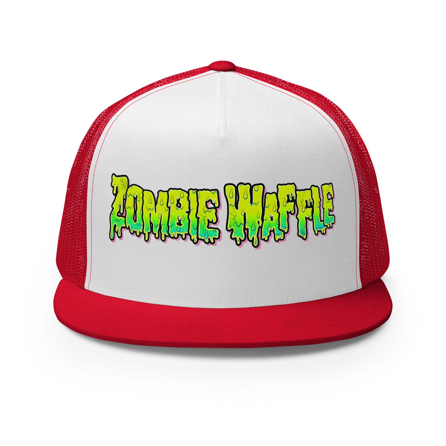 Zombie Waffle Logo Trucker Hat