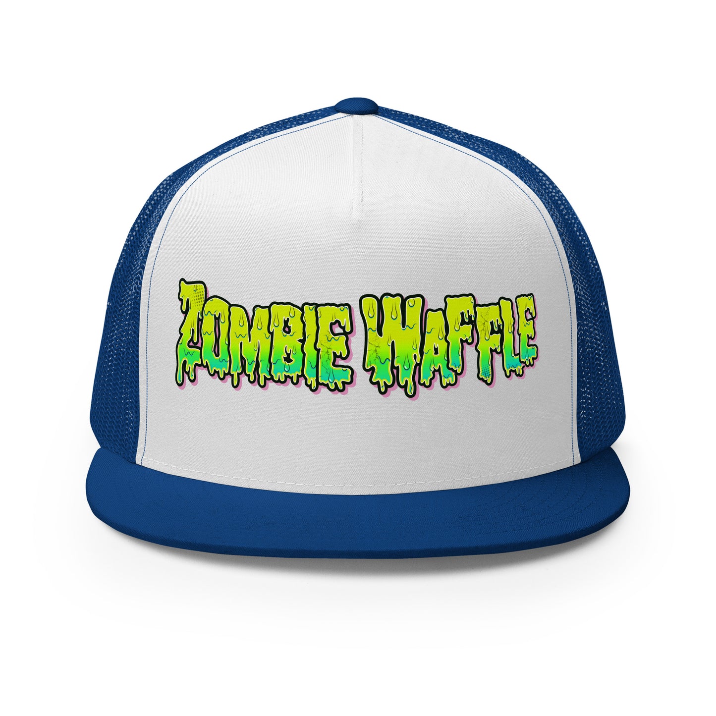 Zombie Waffle Logo Trucker Hat