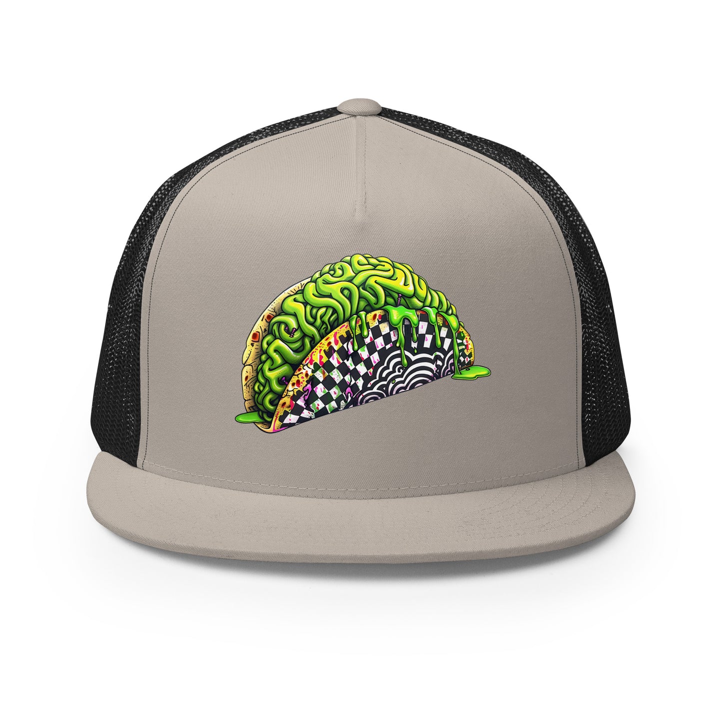 Zombie Brain Taco Trucker Hat