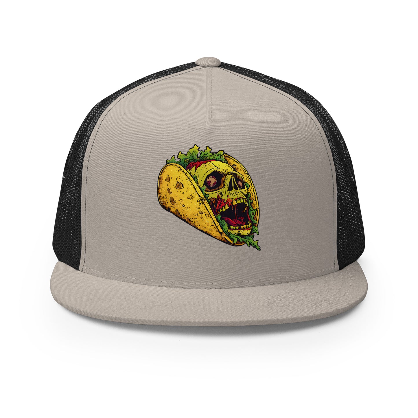 Screaming Zombie Taco Trucker Hat