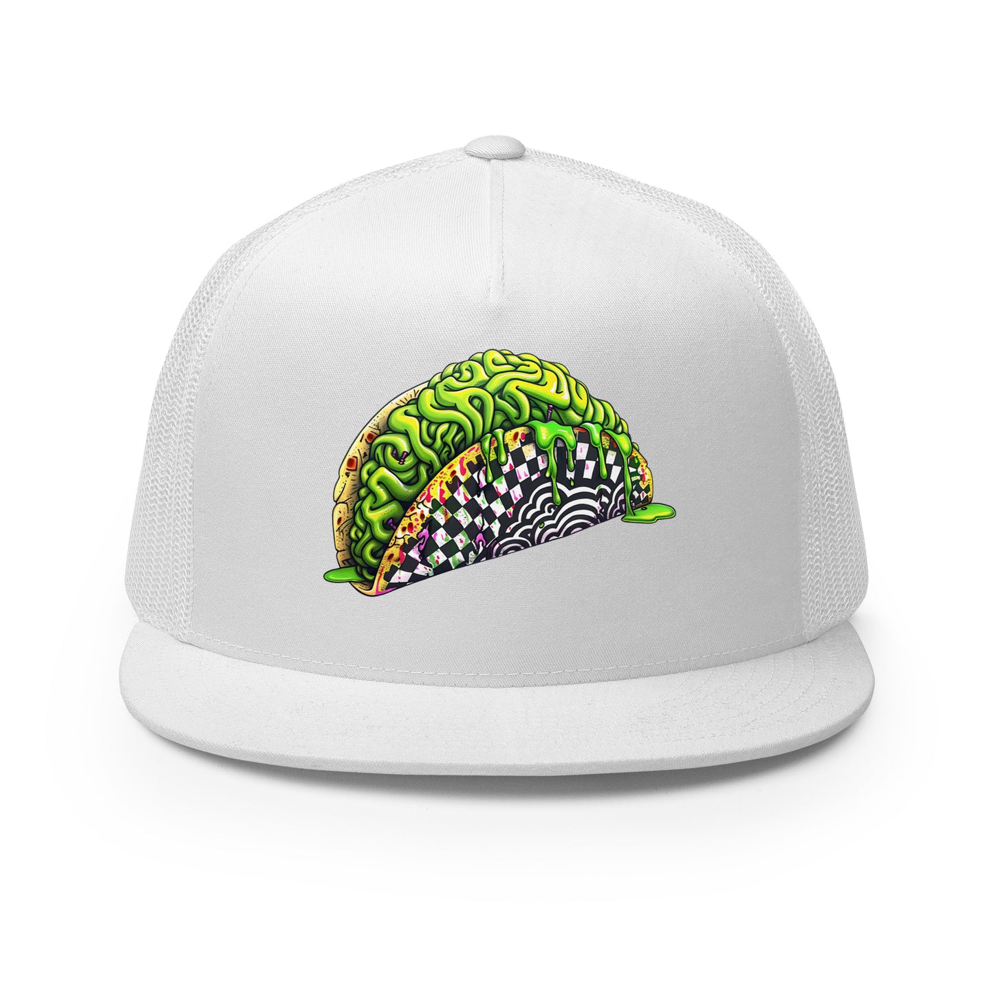 Zombie Brain Taco Trucker Hat