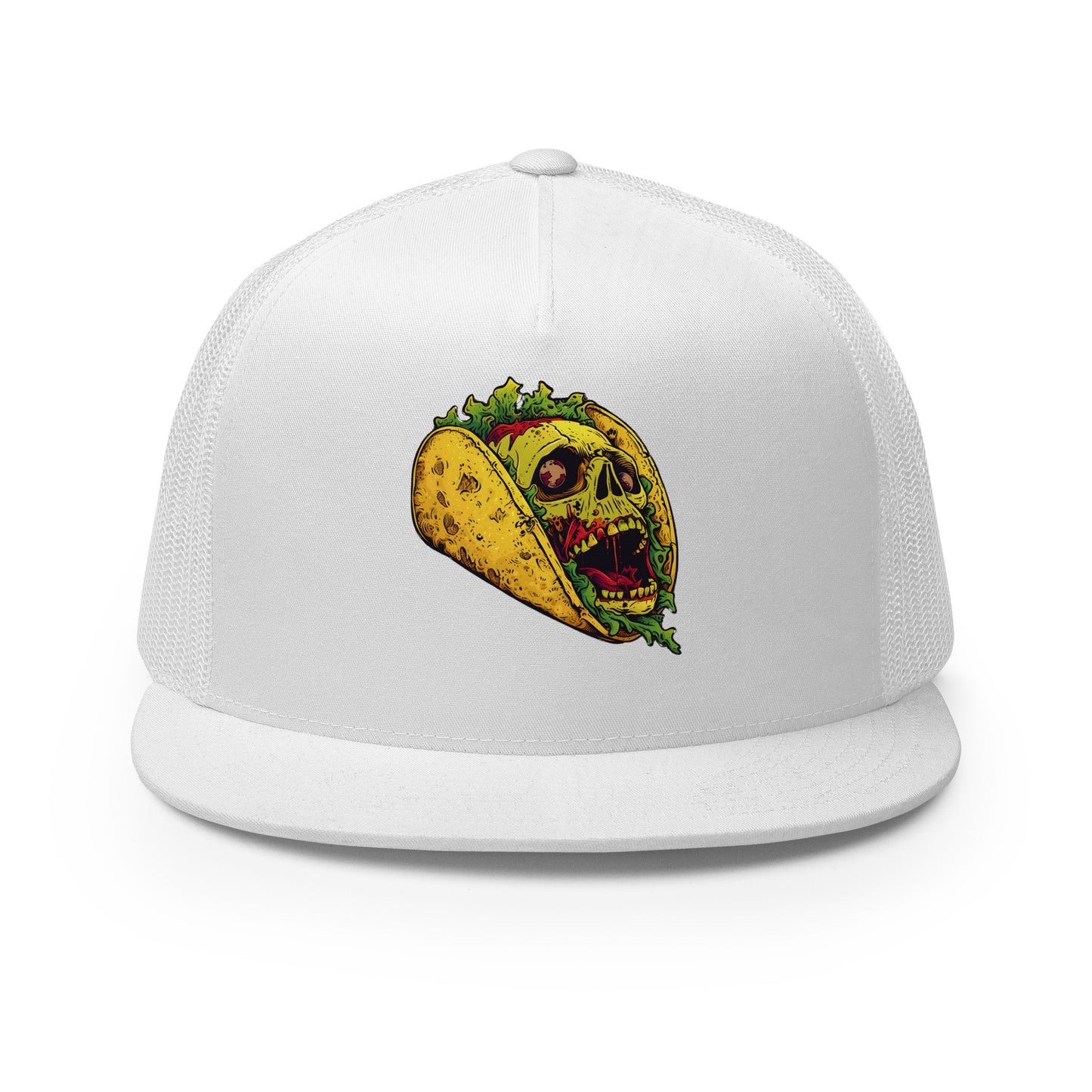 Screaming Zombie Taco Trucker Hat