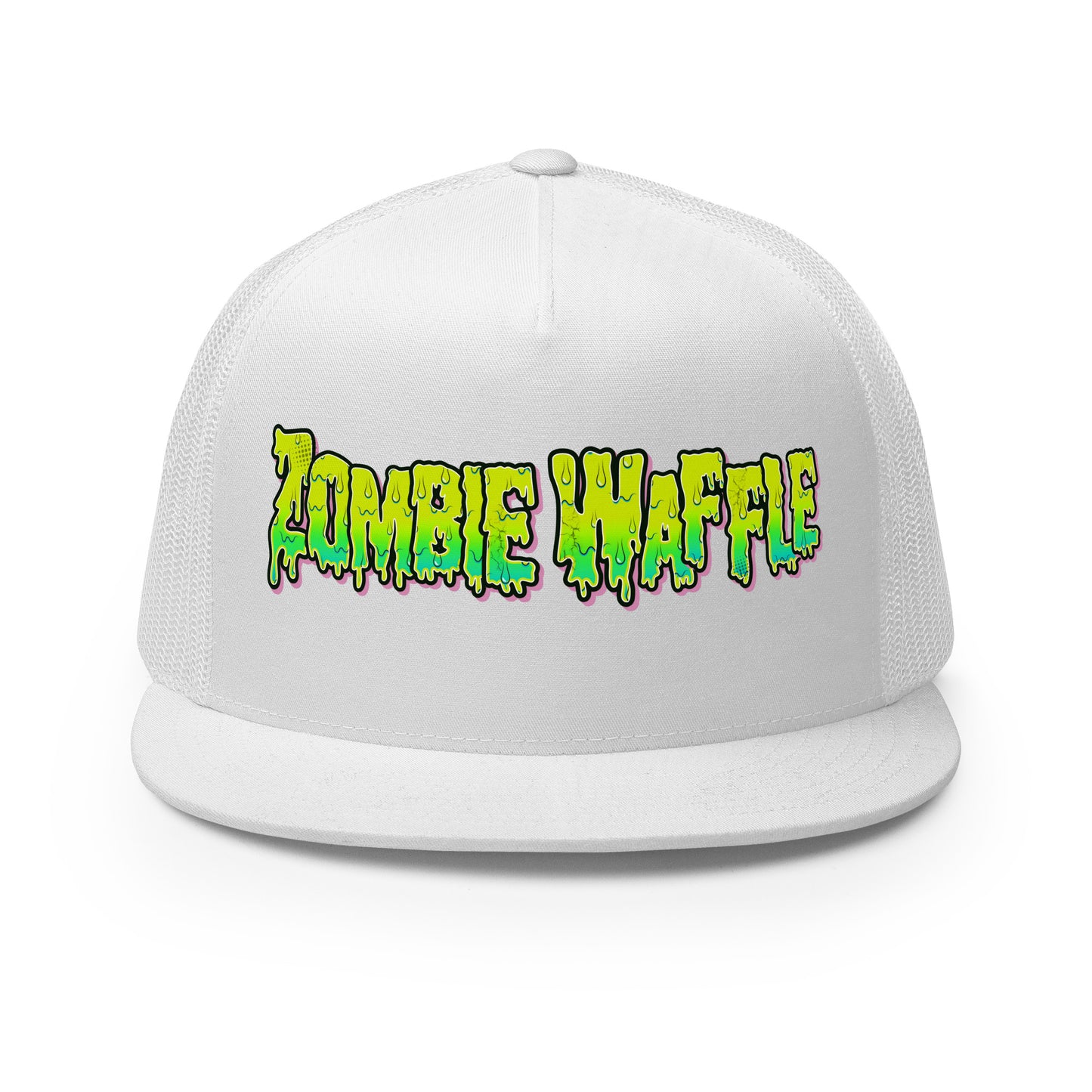 Zombie Waffle Logo Trucker Hat