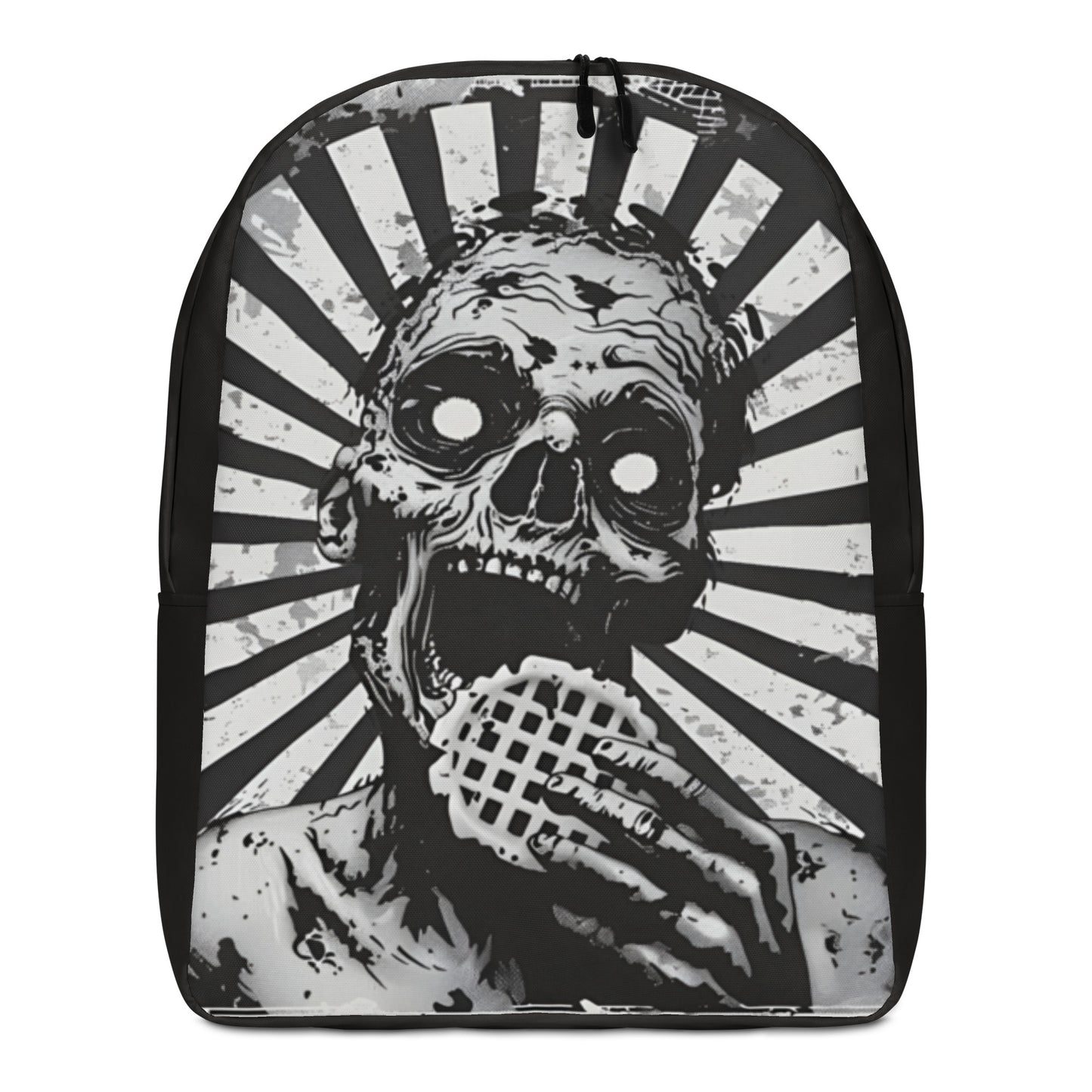 Zombie Eating a Waffle Backpack