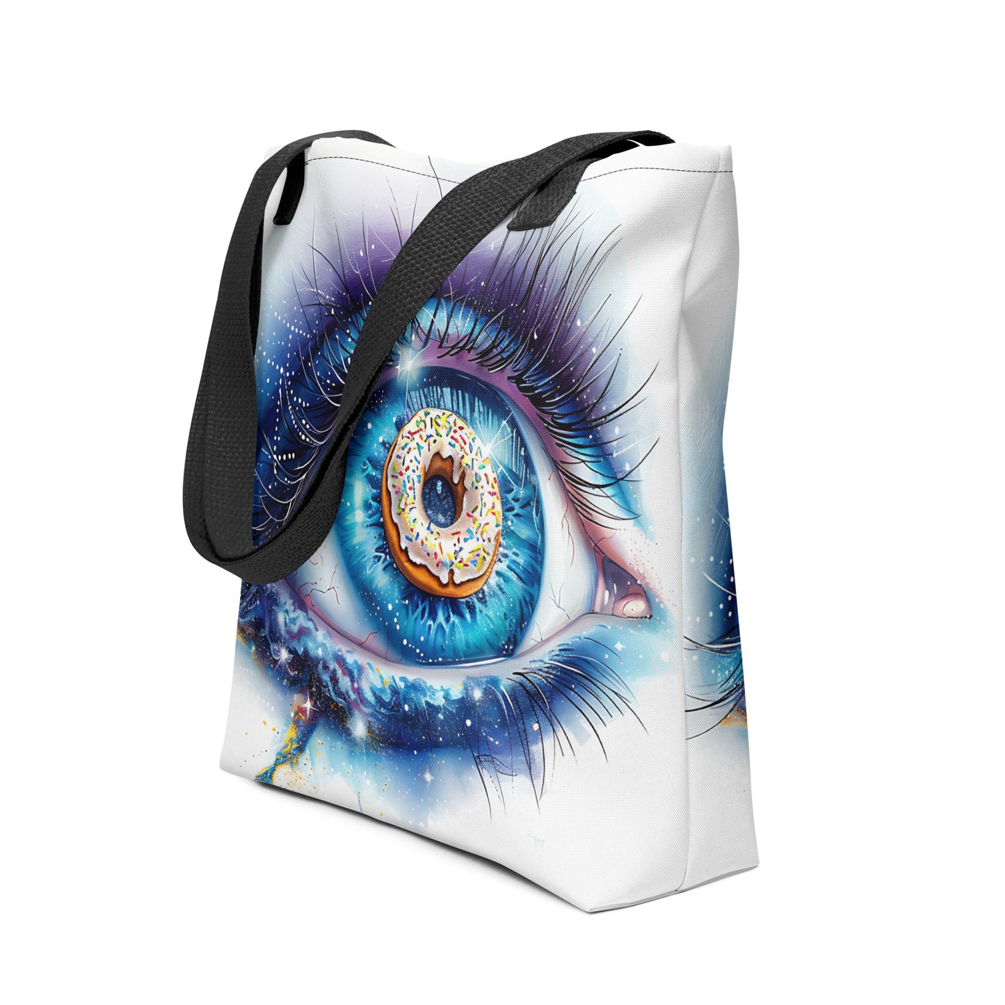 Zombie Eye See Donuts Tote Bag