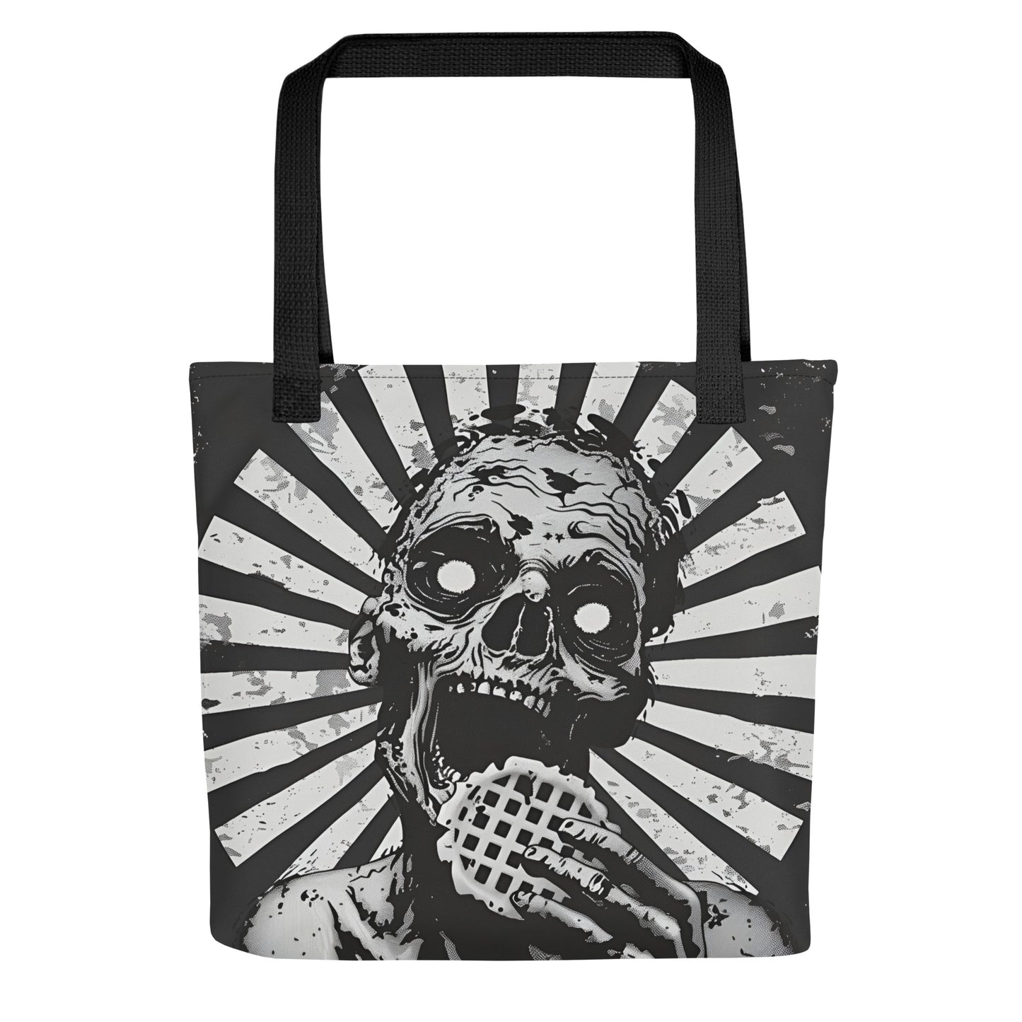 Zombie Eating a Waffle Bag