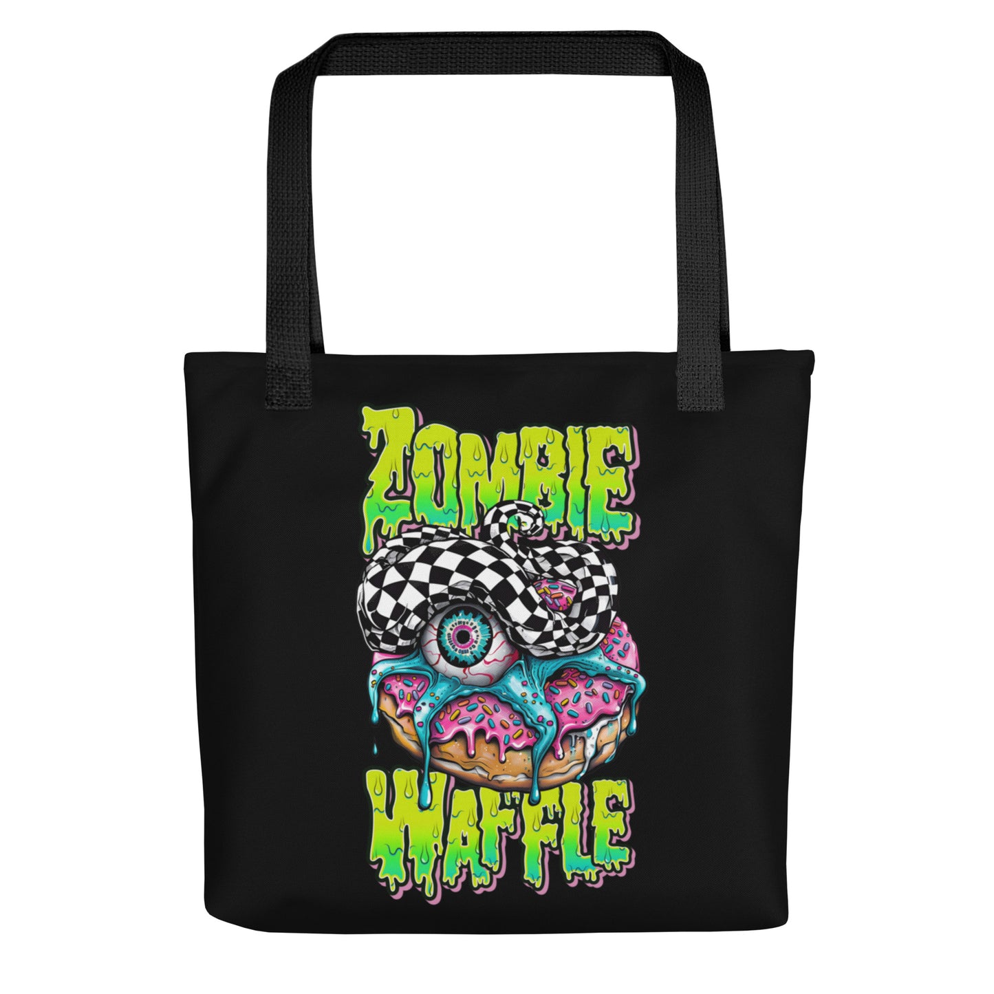 Zombie Donut Tote Bag