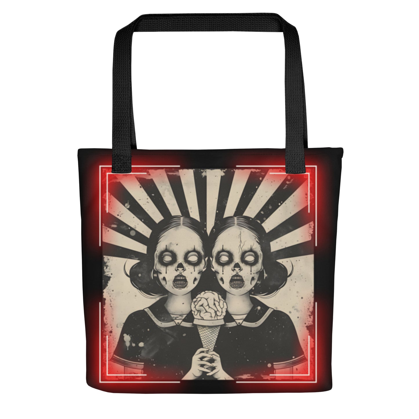 Zombie Twins Tote Bag