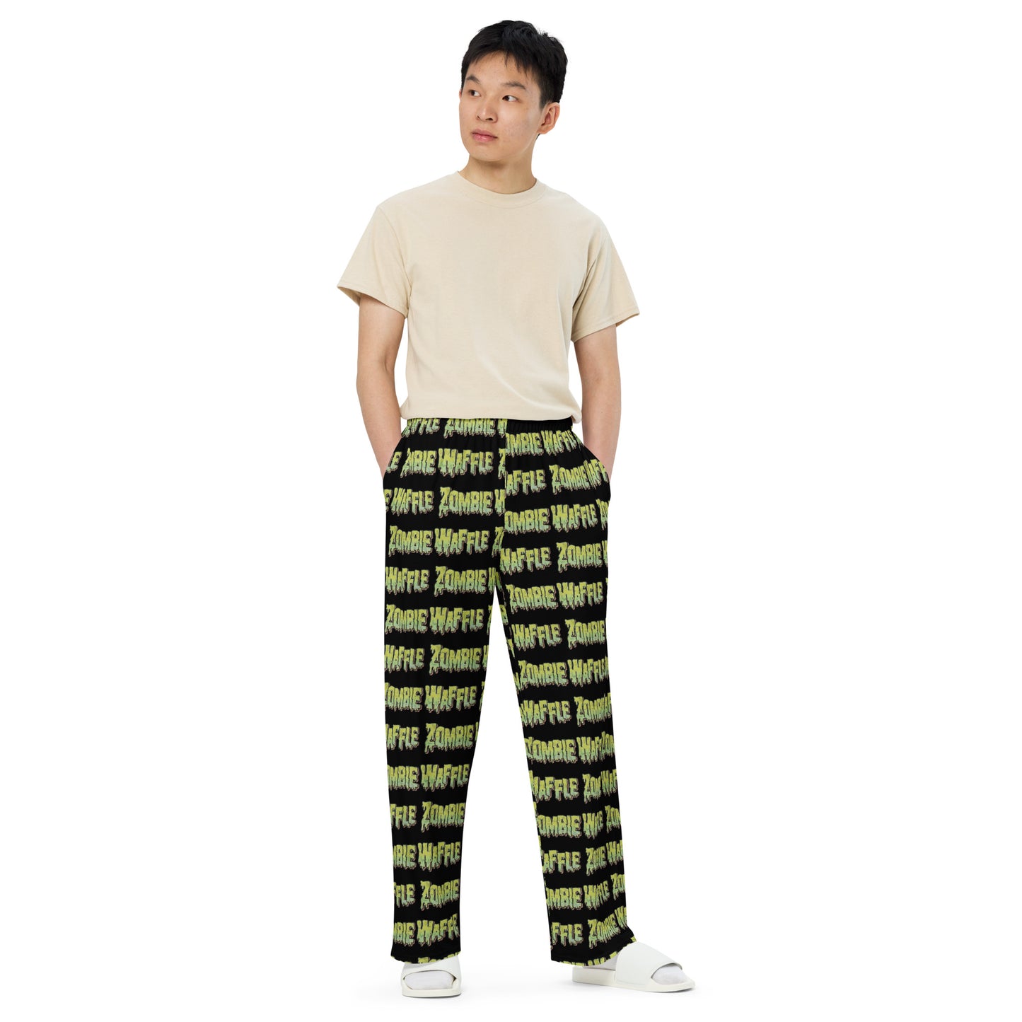 Zombie Waffle Logo Men's Sweatpants