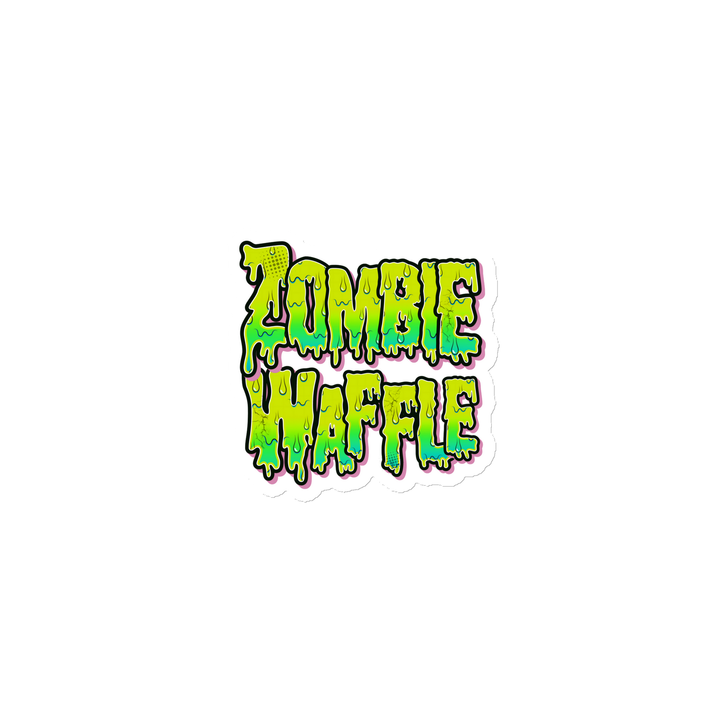 Zombie Waffle Logo II Magnet