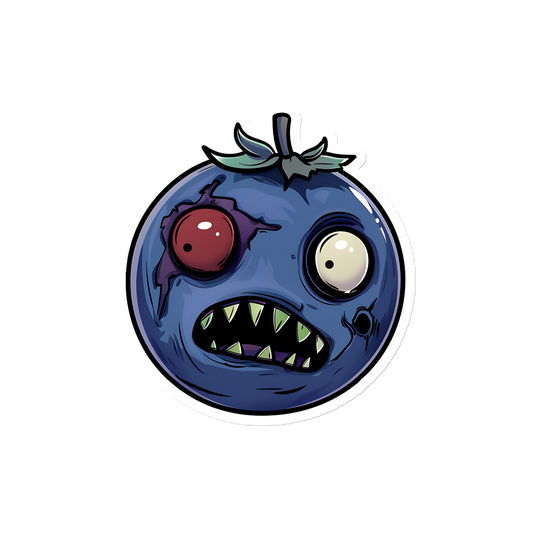 Zombie Blueberry Magnet