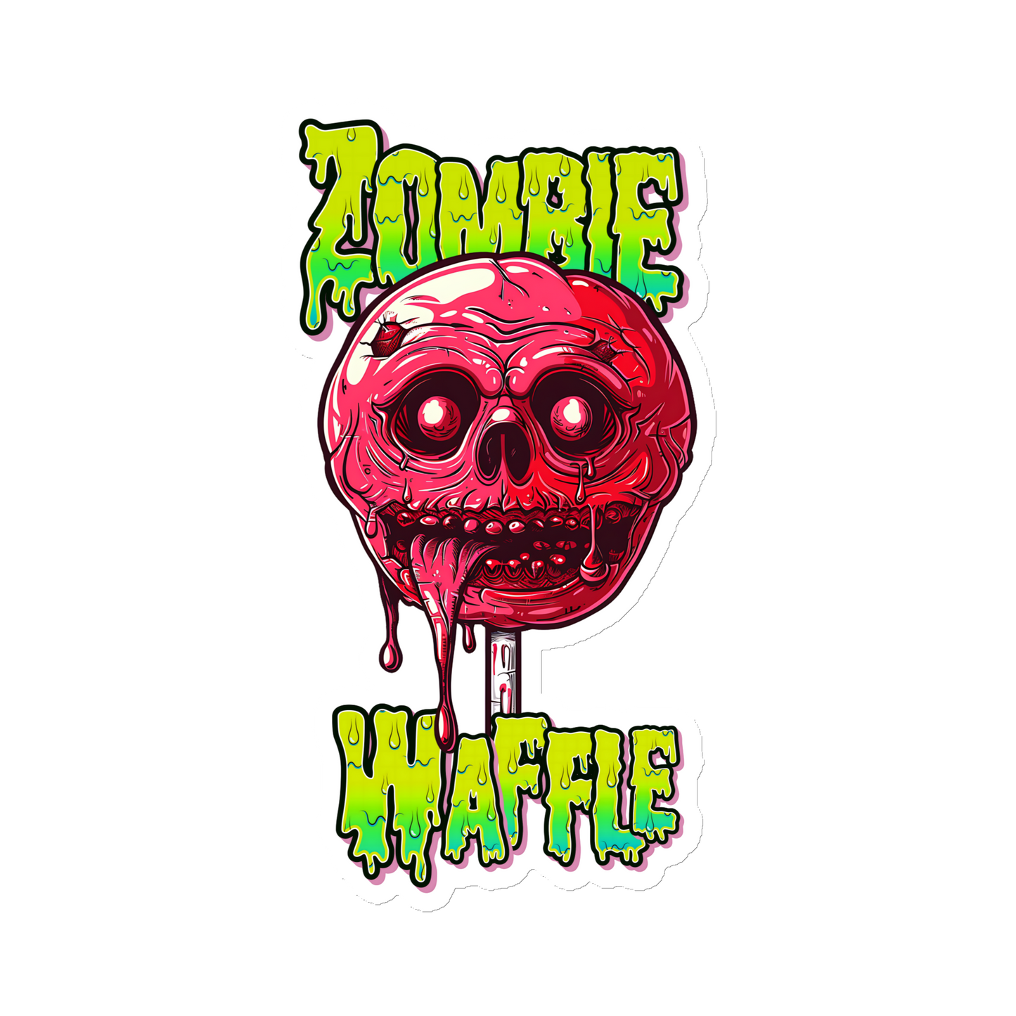 Zombie Lollipop Magnet