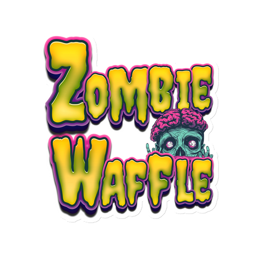 Zombie Waffle Logo III Magnet