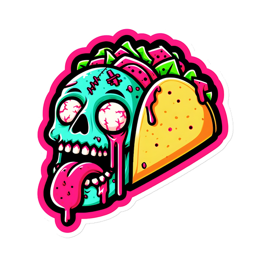 Zombie Taco Magnet