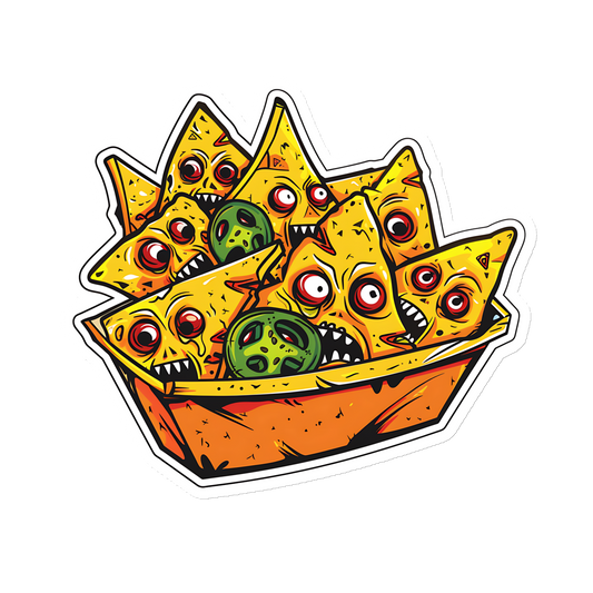 Zombie Nachos Magnet