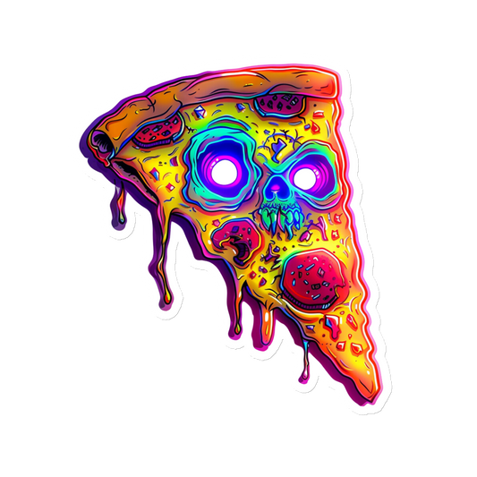 Zombie Pizza Slice Magnet