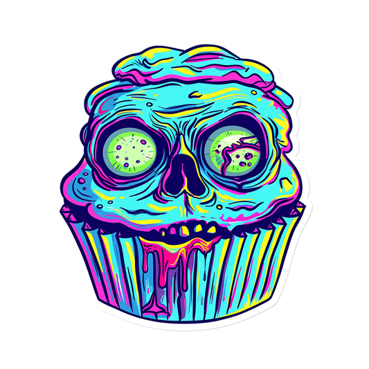 Zombie Cupcake IV Magnet