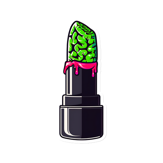 Zombie Lipstick Magnet