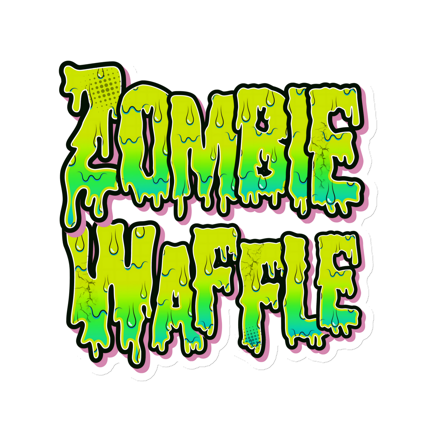 Zombie Waffle Logo II Magnet