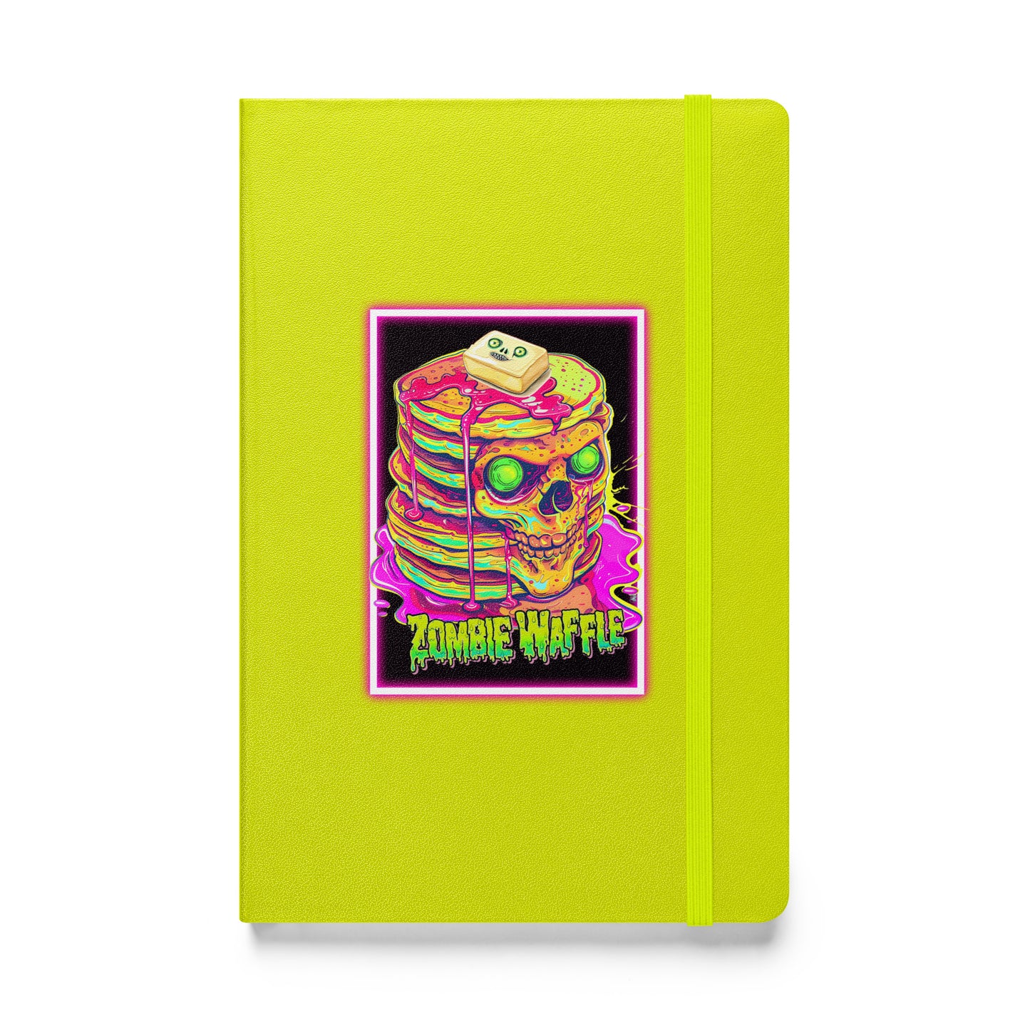 Neon Zombie Pancakes Notebook