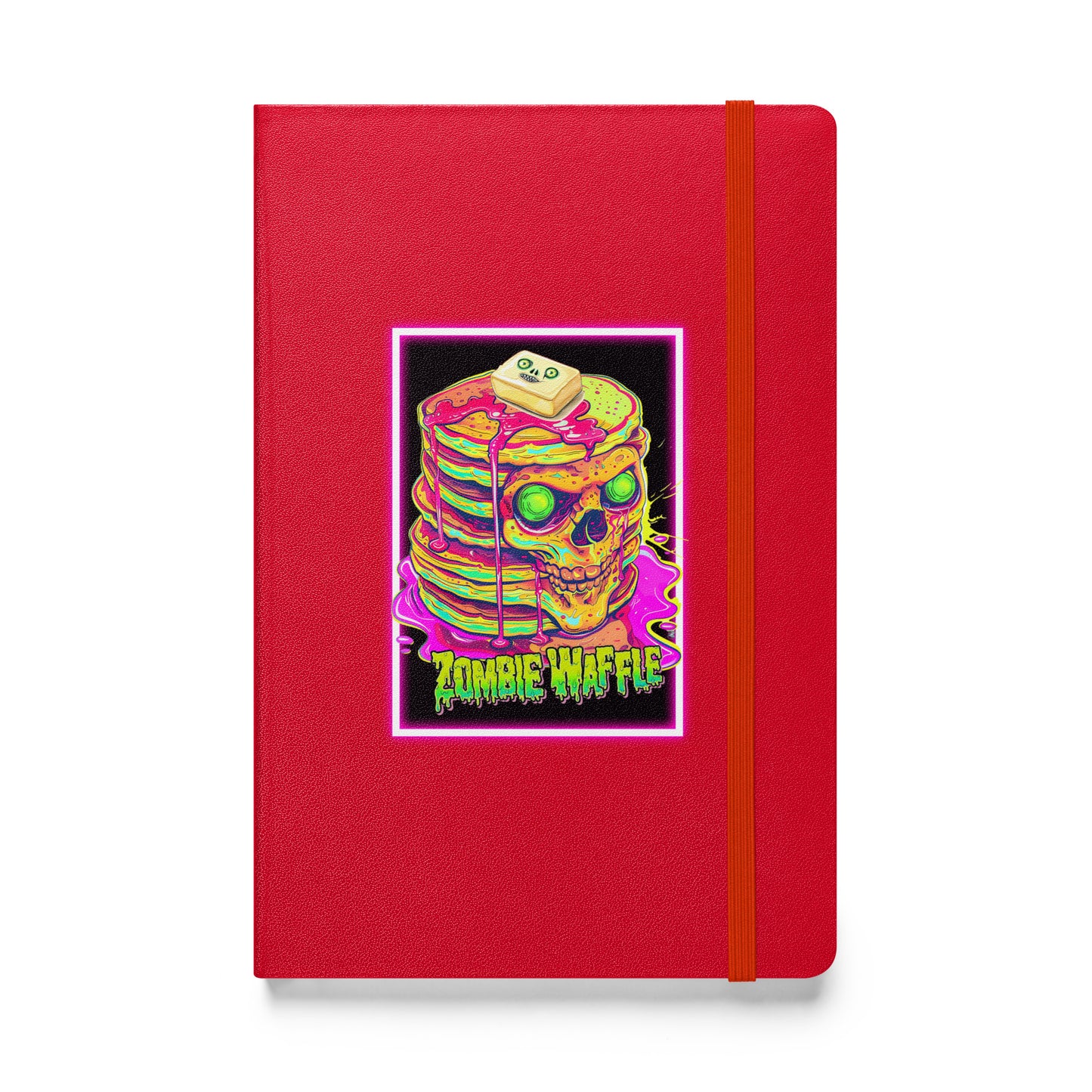 Neon Zombie Pancakes Notebook