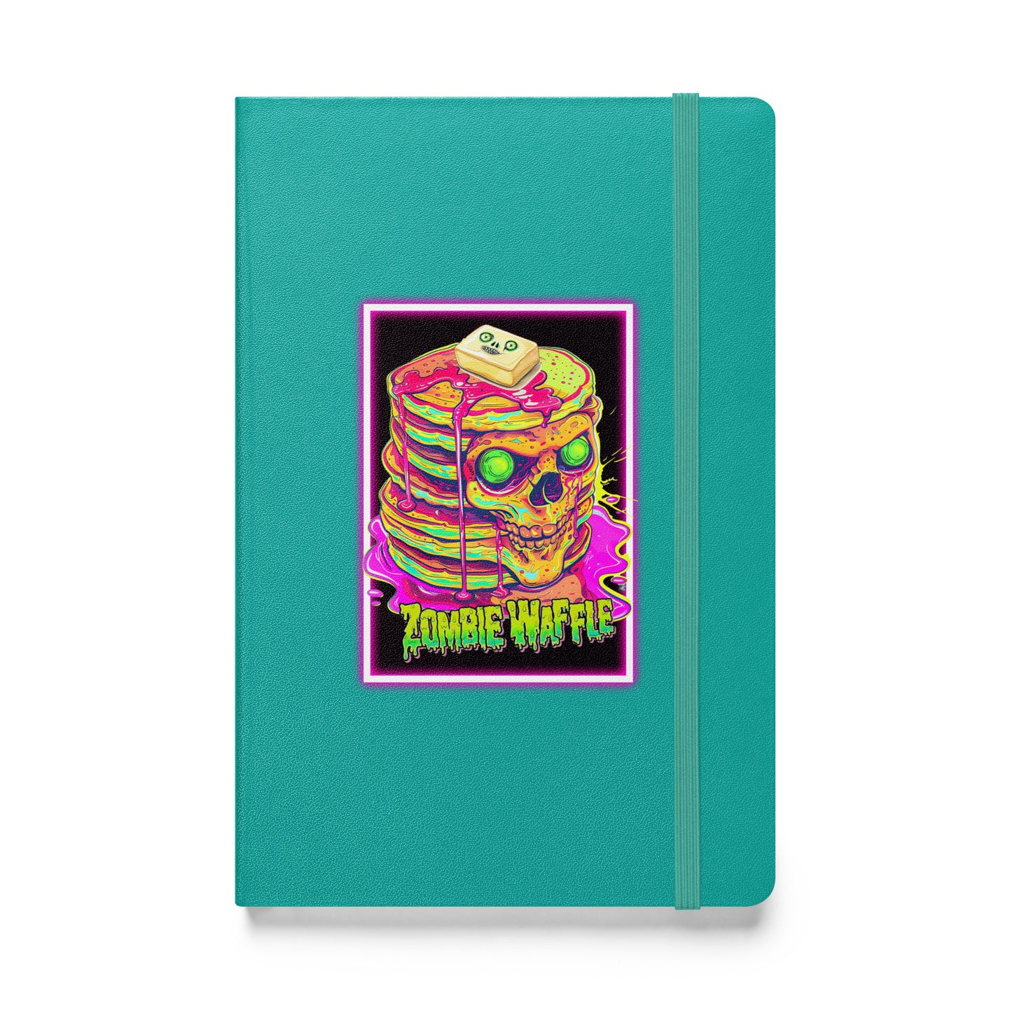 Neon Zombie Pancakes Notebook