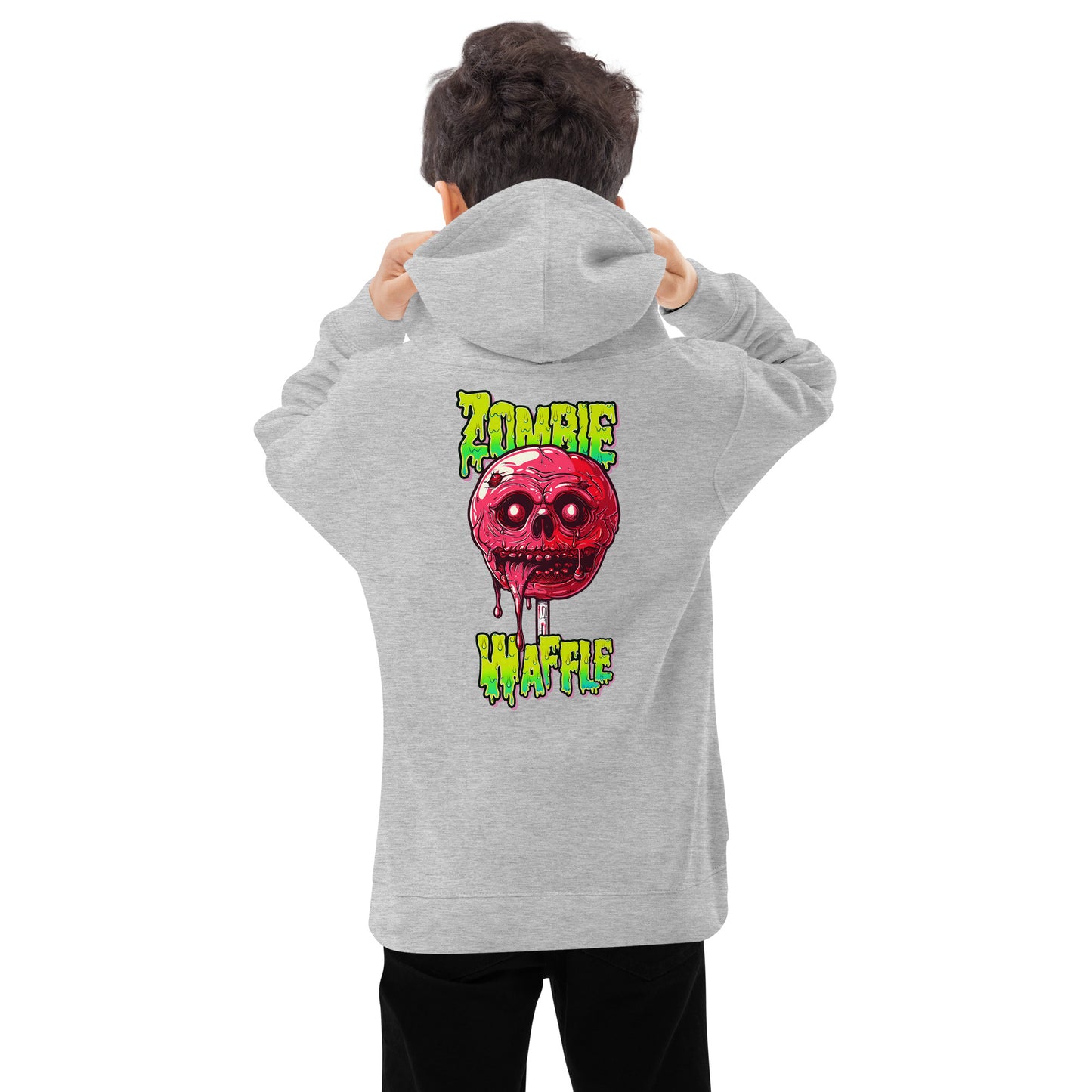 Youth Zombie Lollipop Fleece Hoodie