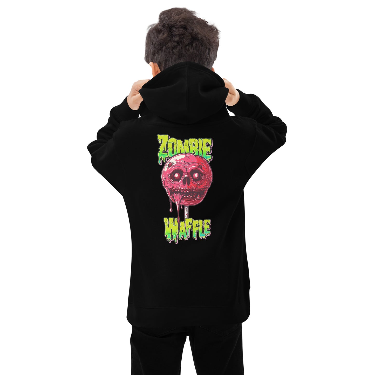 Youth Zombie Lollipop Fleece Hoodie