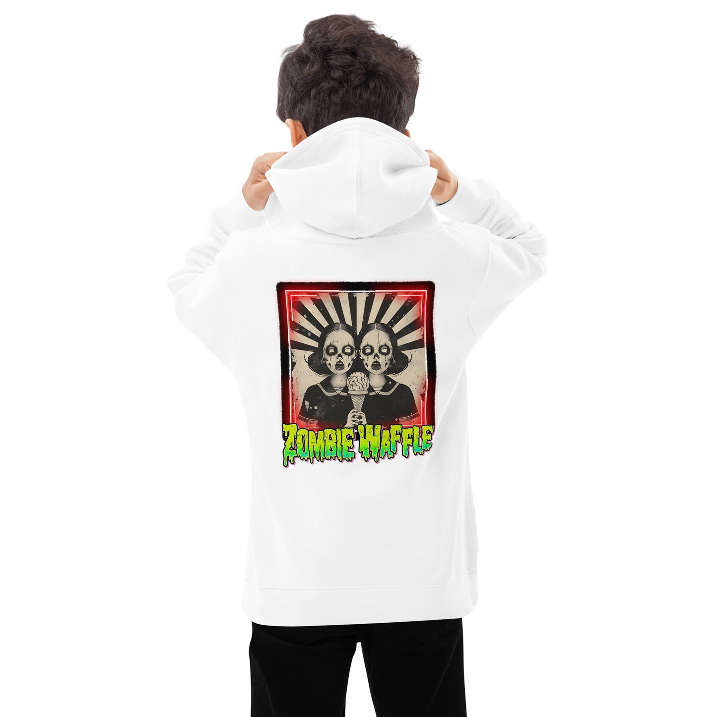 Youth Zombie Twins Fleece Hoodie