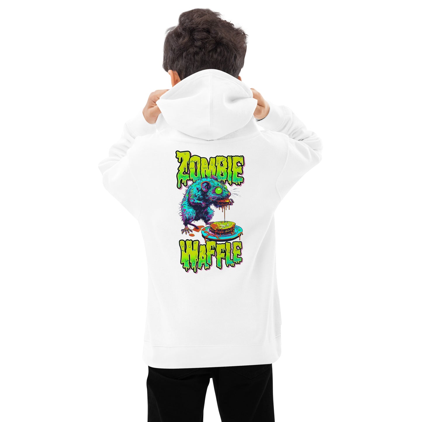 Youth Zombie Rat Fleece Hoodie