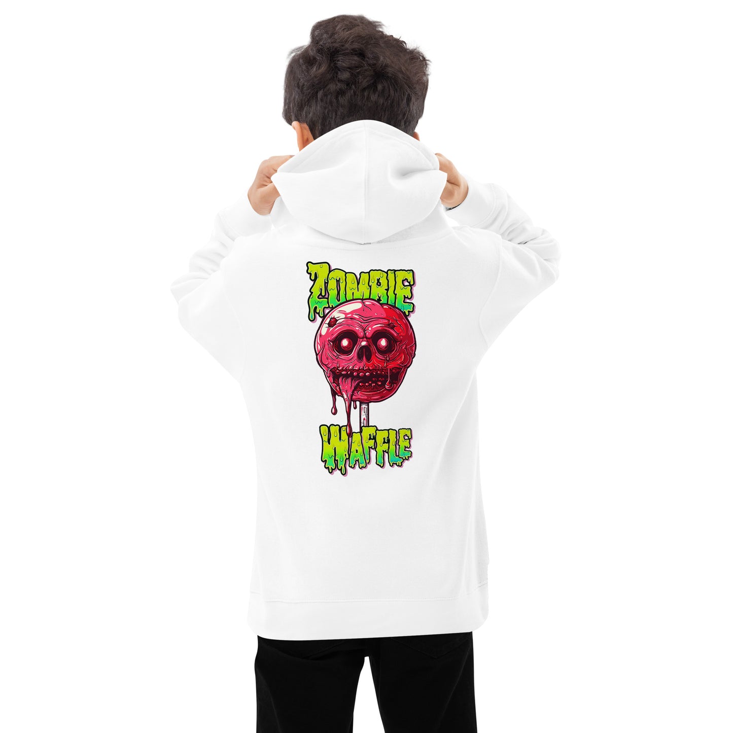 Youth Zombie Lollipop Fleece Hoodie