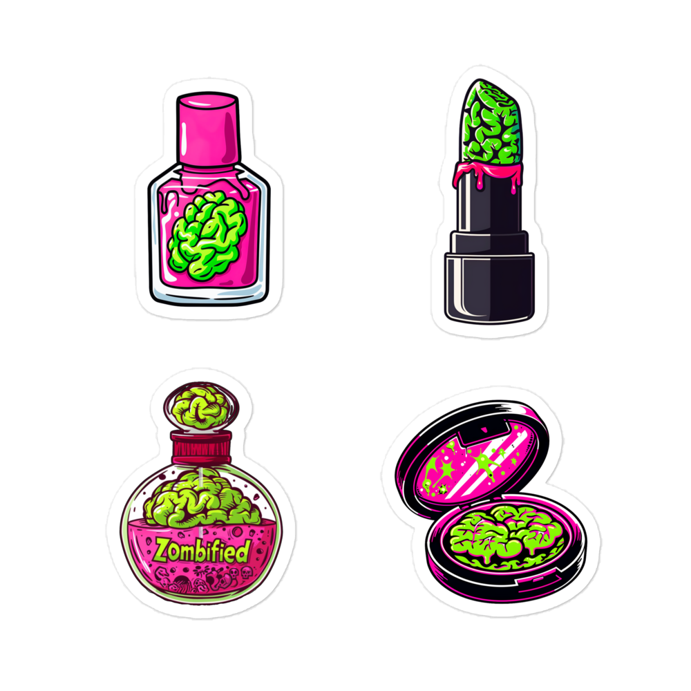 Zombie Makeup Stickers