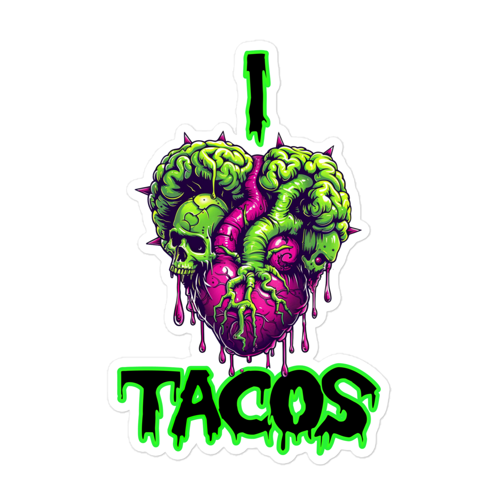 I Heart Tacos Sticker